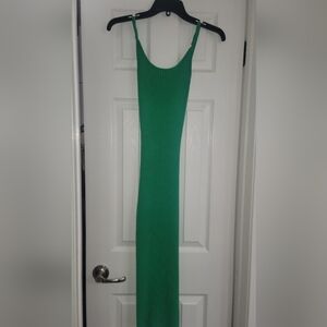 H&M Vibrant Green Maxi Dress